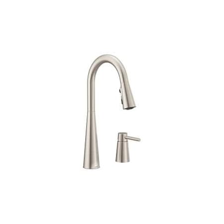 Moen Sleek 1H Kitchen Pd With In Deck Handle 7871SRS